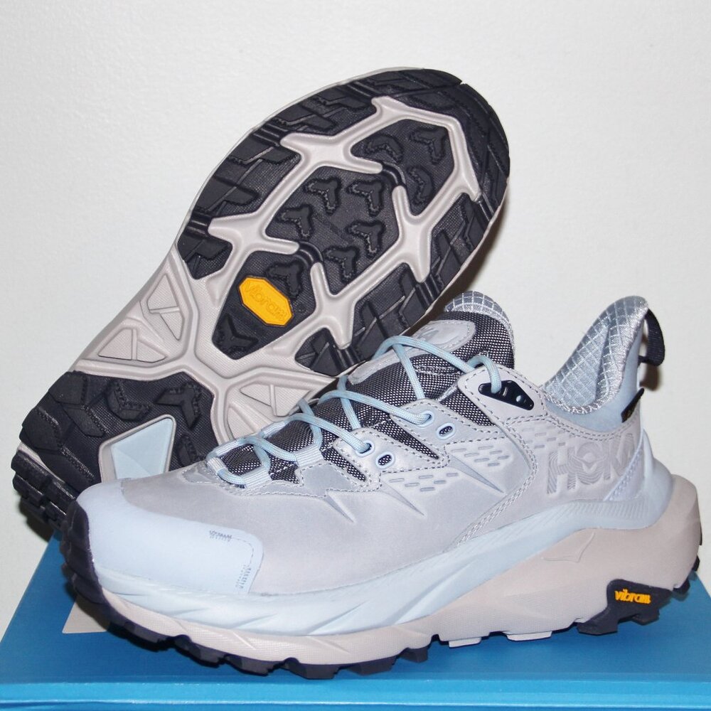 Hoka One One Kaha 2 Low Gore-Tex GTX Hiking Shoes Womens 8.5 B Blue